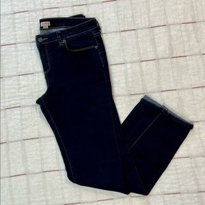 Cremieux jeans, size 10, skinny indigo